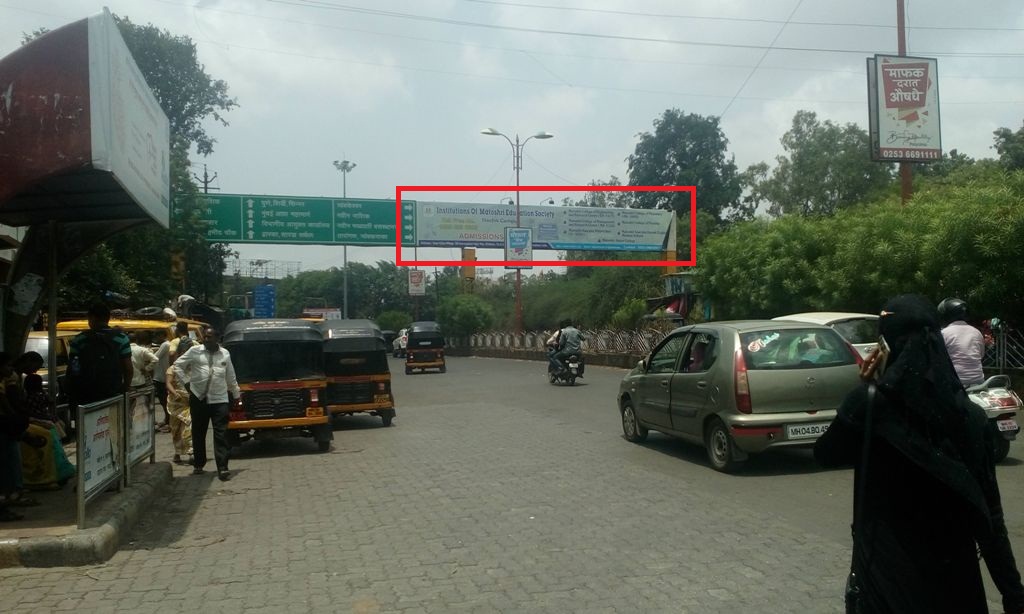 Shalimar circle Facing CBS hoarding